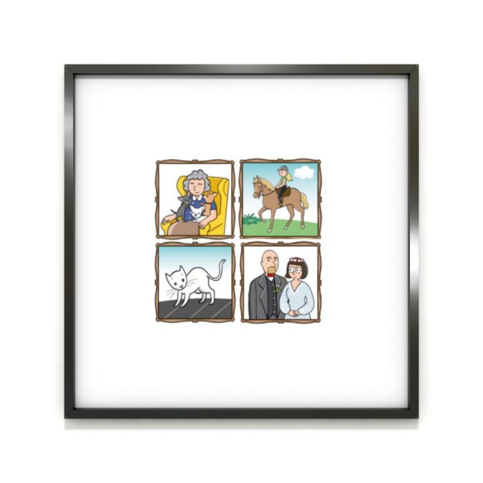 Čtverec 60×60 cm - foto do čtverce