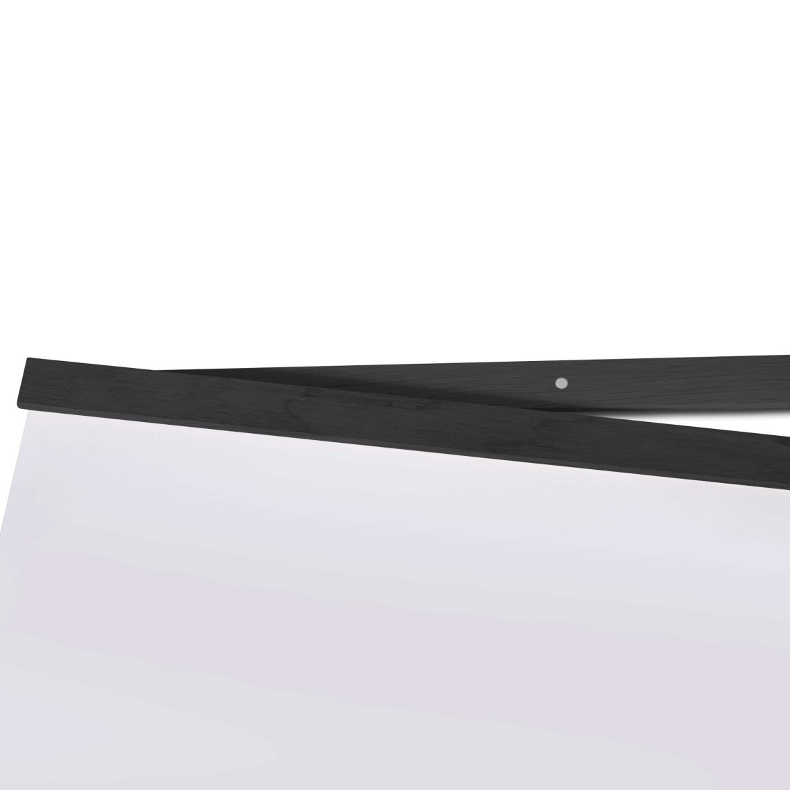 Magnetický dřevěný závěs na plakáty, 31 cm, černý