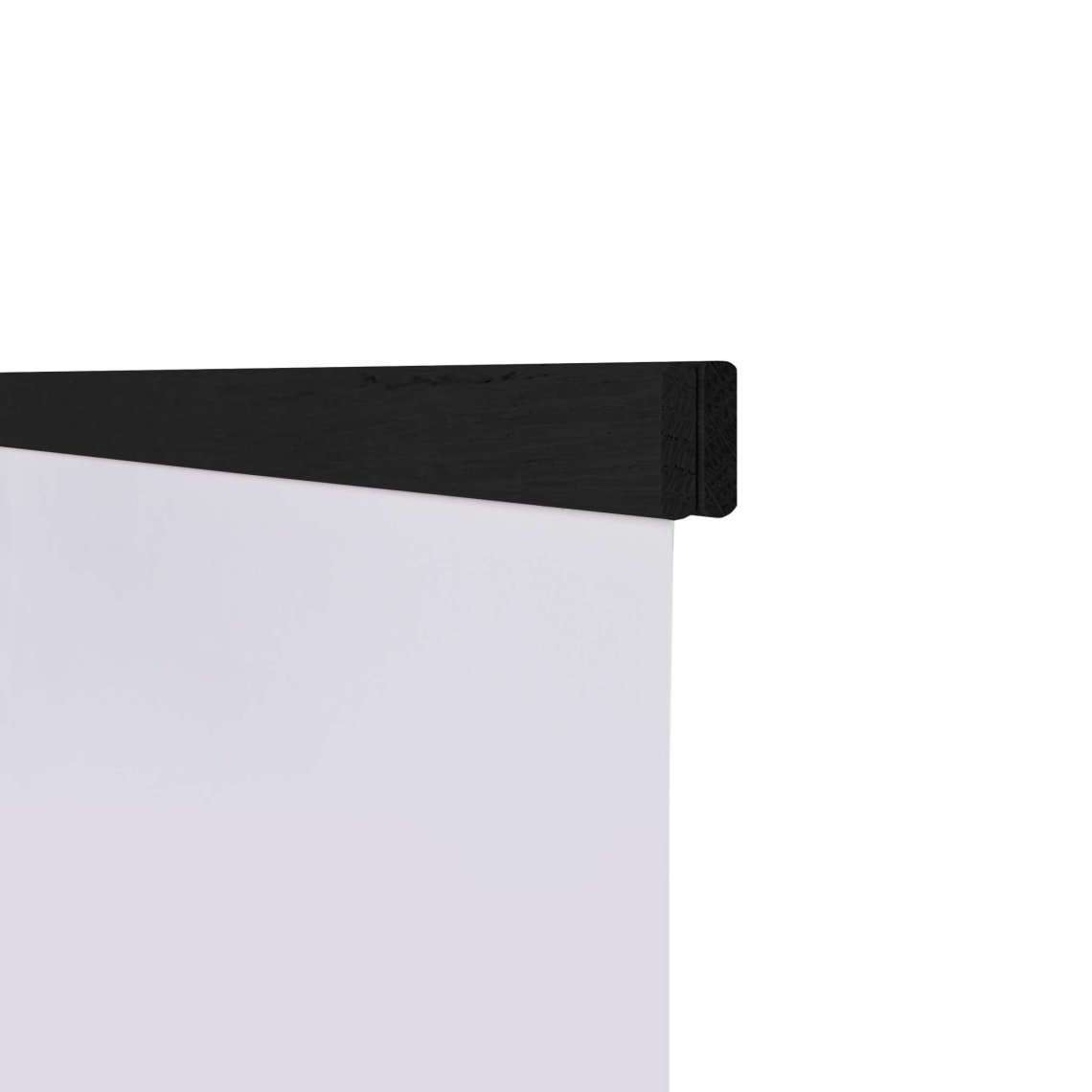 Magnetický dřevěný závěs na plakáty, 51 cm, černý