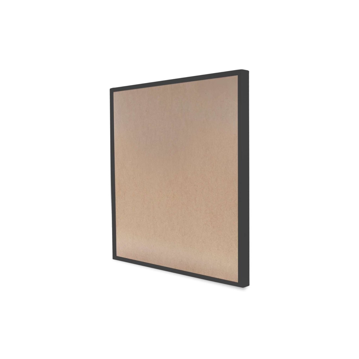 Hliníkový rám 100×100 cm, černý