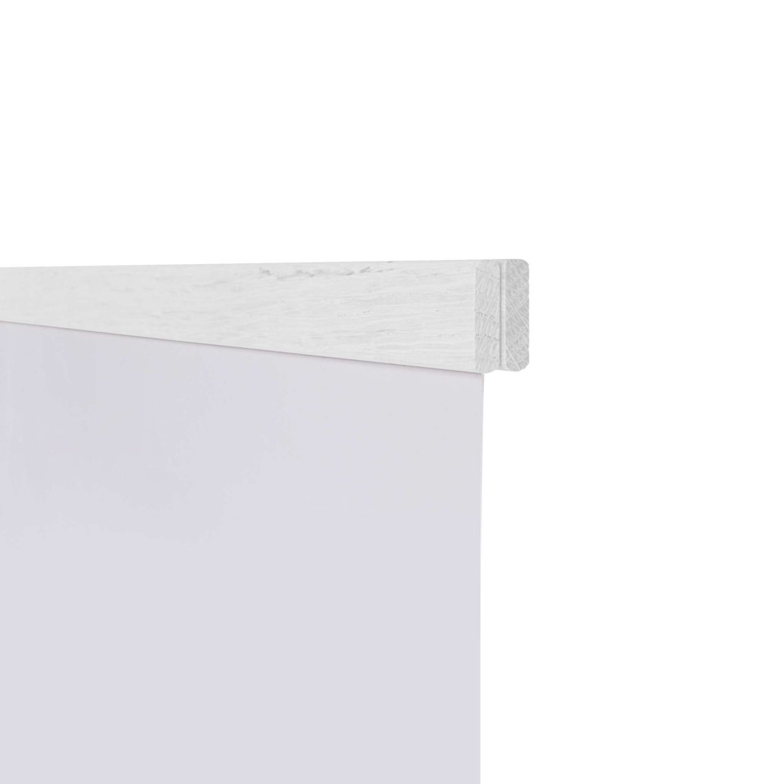 Magnetický dřevěný závěs na plakáty, 51 cm, bílý