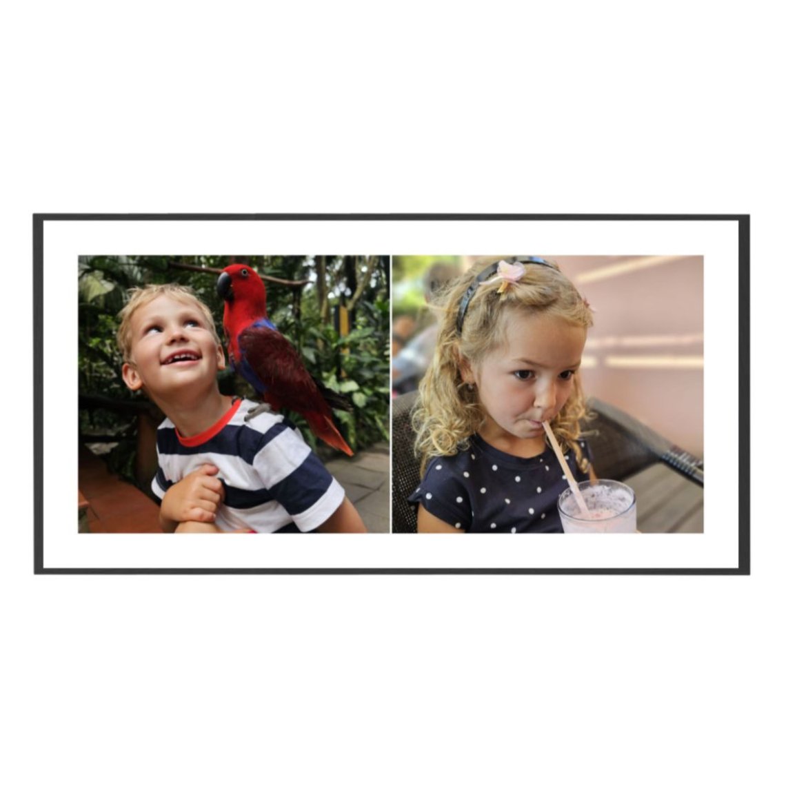 Fotografie 100×50 cm, 2 fotky do čtverce