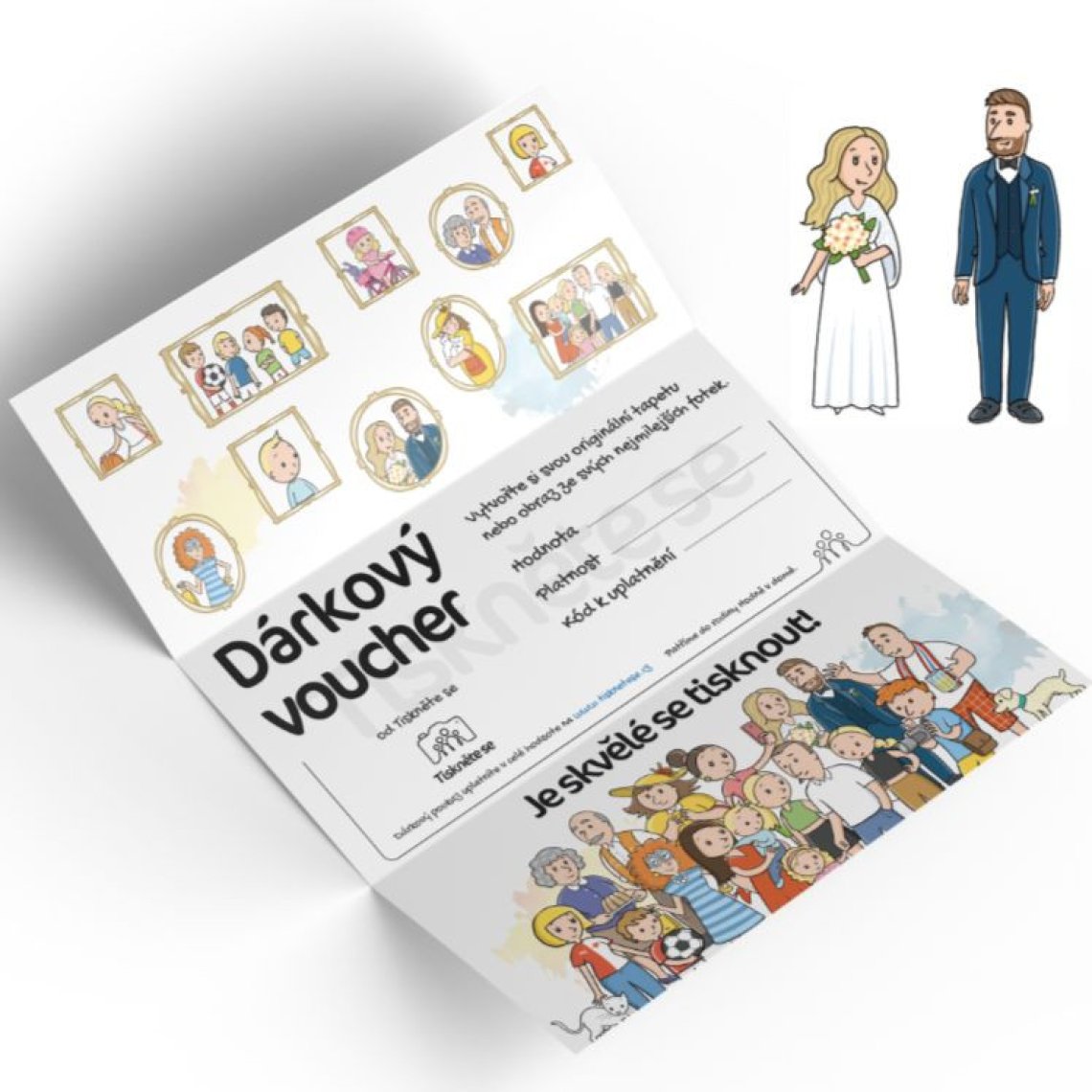 Elektronický dárkový poukaz Svatba