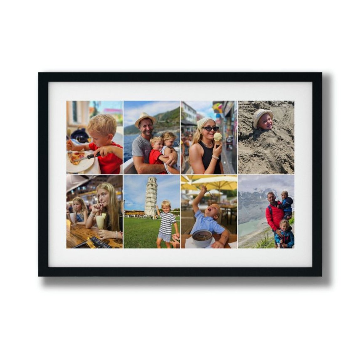 Fotografie 40×30 cm, 8 fotek na výšku