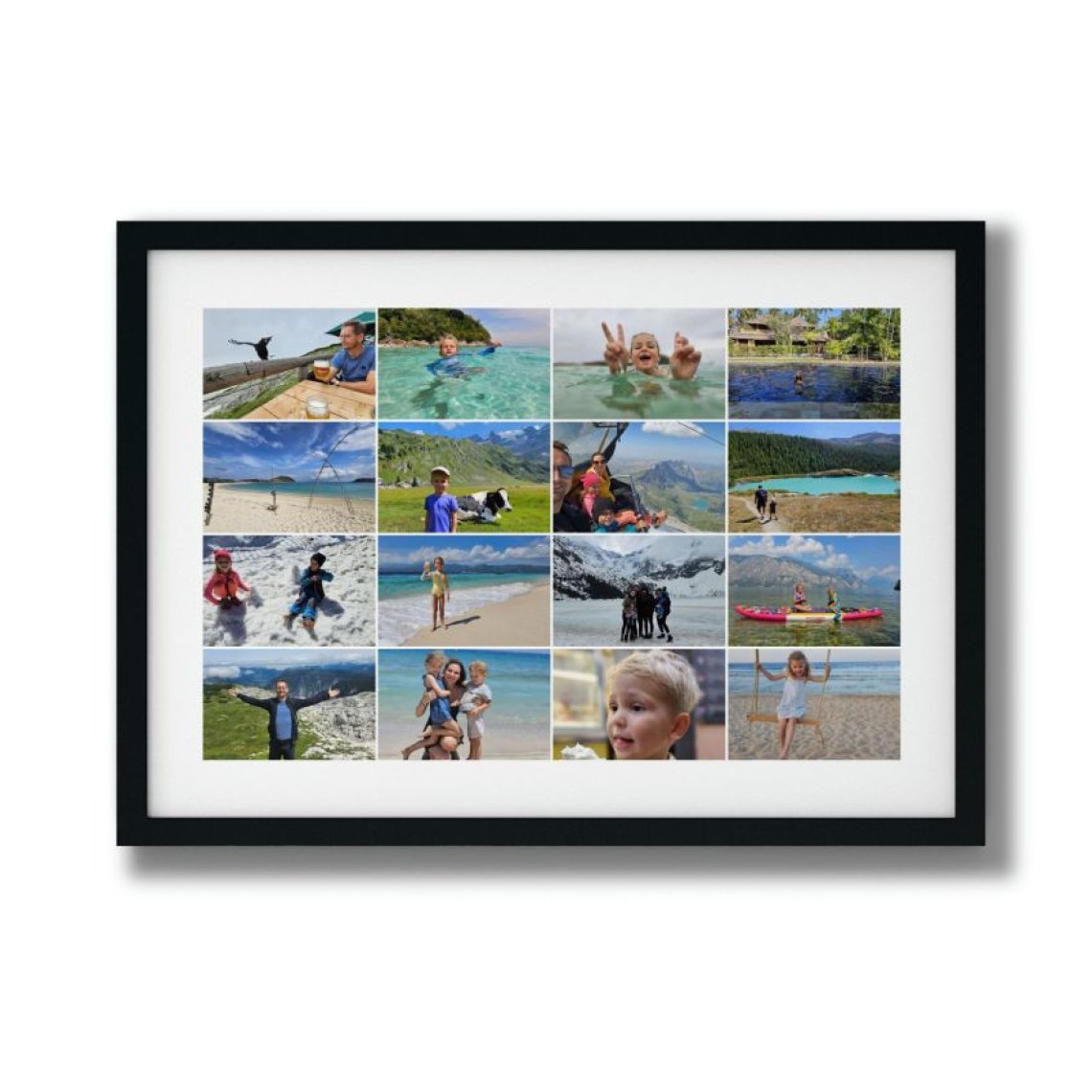 Fotografie 40×30 cm, 16 fotek na šířku