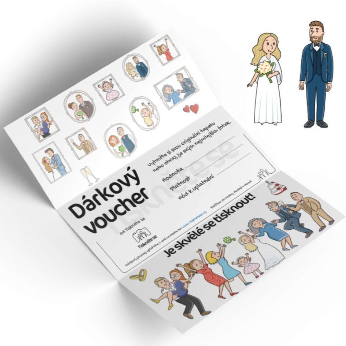 Elektronický dárkový poukaz Svatba
