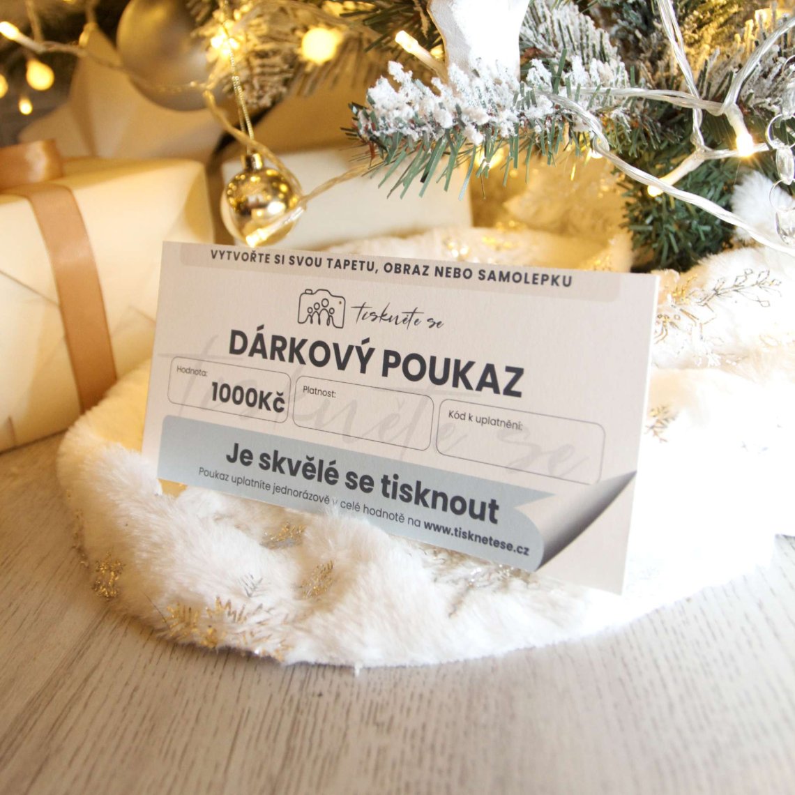 Dárkový poukaz 1000 Kč