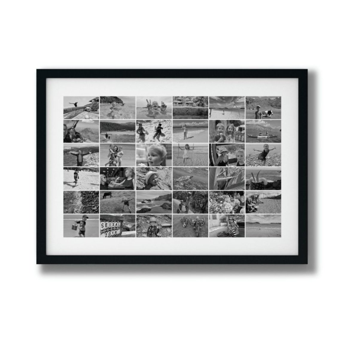 Fotografie 70×50 cm, 36 fotek na šířku