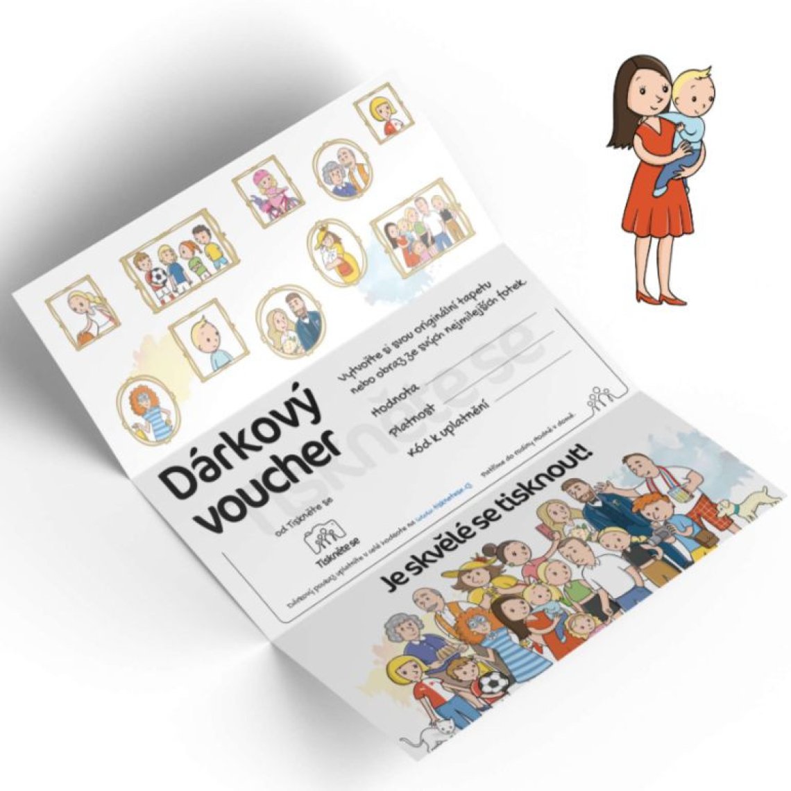 Elektronický dárkový poukaz Rodina
