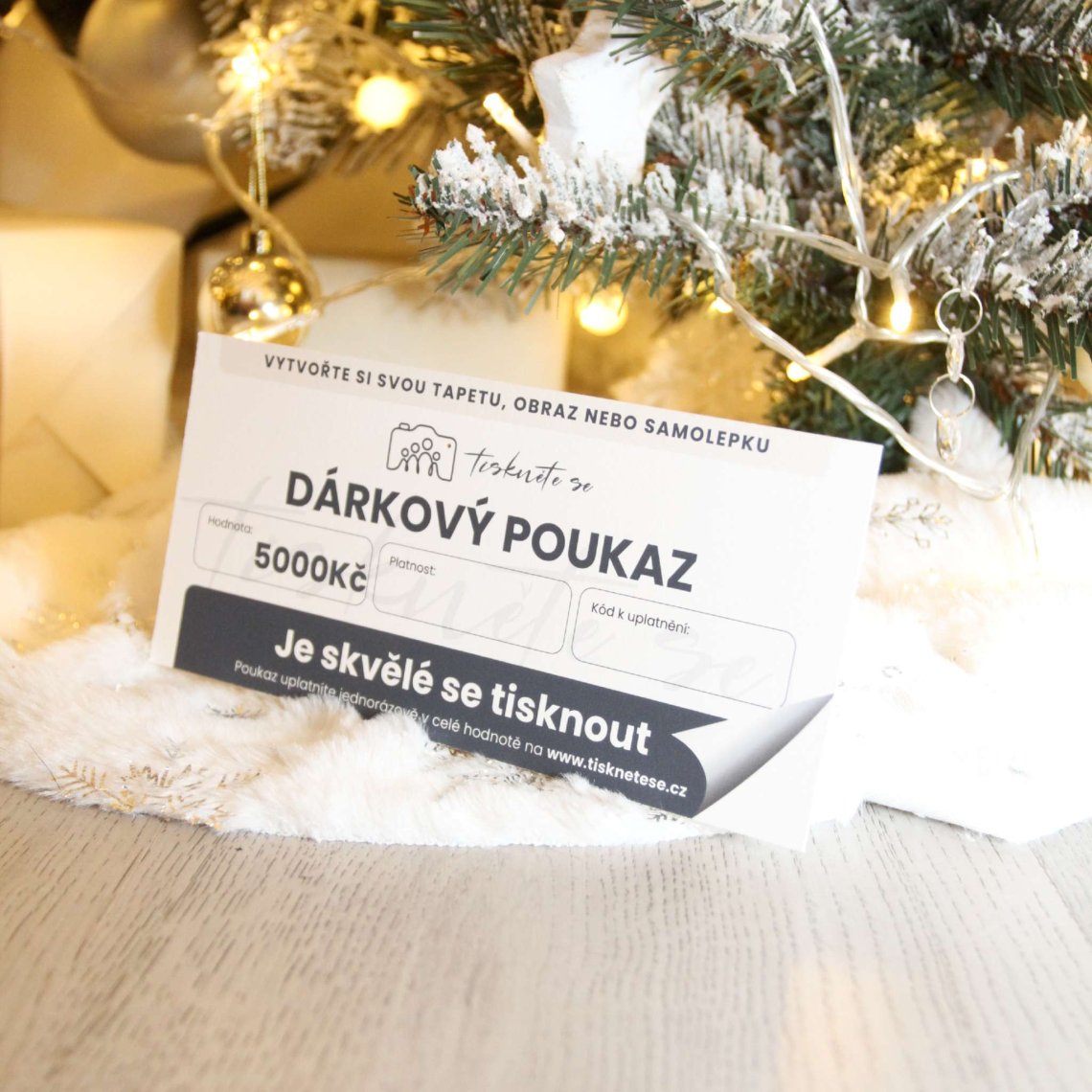 Dárkový poukaz 5000 Kč
